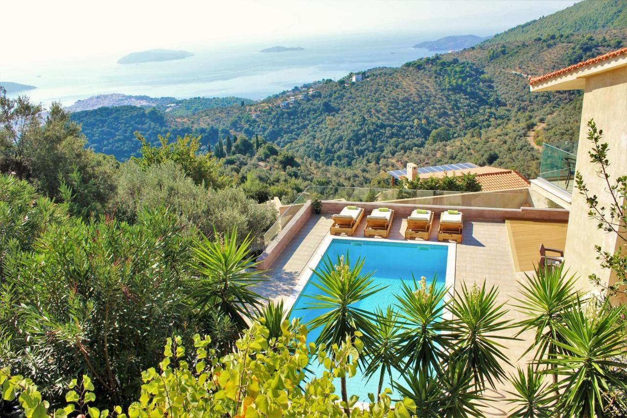 Zaki-1 Premium Villa Moni Evaggelistrias Dış mekan fotoğraf